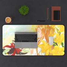 Load image into Gallery viewer, Sword Art Online Asuna Yuuki Mouse Pad (Desk Mat) With Laptop