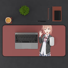 Load image into Gallery viewer, My Teen Romantic Comedy SNAFU Yui Yuigahama Mouse Pad (Desk Mat) With Laptop
