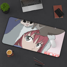 Load image into Gallery viewer, Darker Than Black Mouse Pad (Desk Mat) On Desk