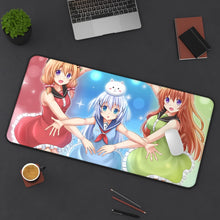 Load image into Gallery viewer, Is The Order A Rabbit? Mouse Pad (Desk Mat) On Desk