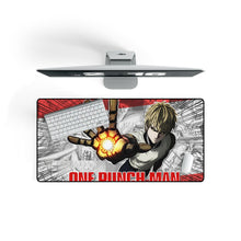 Load image into Gallery viewer, Anime One-Punch Man Mouse Pad (Desk Mat) On Desk