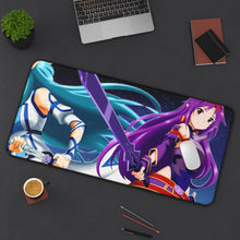 Load image into Gallery viewer, Sword Art Online II Mouse Pad (Desk Mat) On Desk