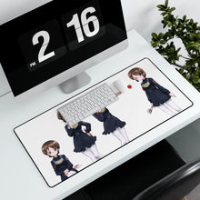 Load image into Gallery viewer, Girls und Panzer Mouse Pad (Desk Mat) With Laptop