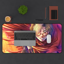 Load image into Gallery viewer, Kabaneri Of The Iron Fortress Mouse Pad (Desk Mat) With Laptop