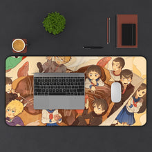 Load image into Gallery viewer, Mob Psycho 100 Shigeo Kageyama, Teruki Hanazawa Mouse Pad (Desk Mat) With Laptop