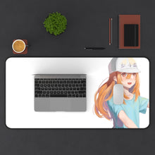 Load image into Gallery viewer, Cells At Work! Mouse Pad (Desk Mat) With Laptop