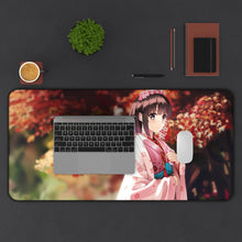 Load image into Gallery viewer, Saekano: How To Raise A Boring Girlfriend Mouse Pad (Desk Mat) With Laptop