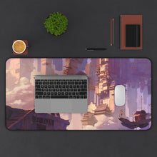 Load image into Gallery viewer, Sky Village Mouse Pad (Desk Mat) With Laptop
