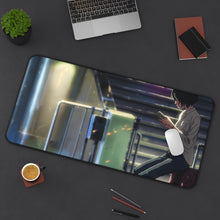 Load image into Gallery viewer, The Garden Of Words Mouse Pad (Desk Mat) On Desk