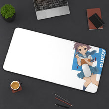 Load image into Gallery viewer, Yuki Mouse Pad (Desk Mat) On Desk