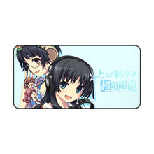 Load image into Gallery viewer, A Certain Scientific Railgun Mikoto Misaka, Kuroko Shirai, Ruiko Saten Mouse Pad (Desk Mat)