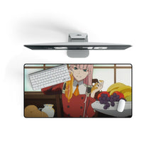 Load image into Gallery viewer, Zero Two's Honeyed Ham Mouse Pad (Desk Mat) On Desk