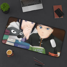 Load image into Gallery viewer, Uzumaki Naruto, Hyuuga Hinata Mouse Pad (Desk Mat) On Desk