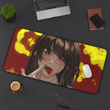 Load image into Gallery viewer, Chainsaw Man Mouse Pad (Desk Mat) On Desk