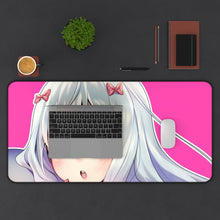 Load image into Gallery viewer, EroManga-Sensei Mouse Pad (Desk Mat) With Laptop