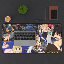 Load image into Gallery viewer, Blue Exorcist Mouse Pad (Desk Mat) With Laptop