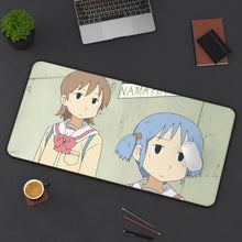 Load image into Gallery viewer, Nichijō Mouse Pad (Desk Mat) On Desk