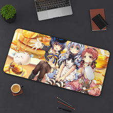 Load image into Gallery viewer, Is The Order A Rabbit? Mouse Pad (Desk Mat) On Desk