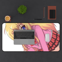 Load image into Gallery viewer, Anime Gabriel DropOut Mouse Pad (Desk Mat) With Laptop