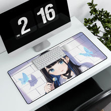 Load image into Gallery viewer, Anime Girl Mouse Pad (Desk Mat) With Laptop