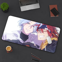 Load image into Gallery viewer, SK8 The Infinity Mouse Pad (Desk Mat) On Desk