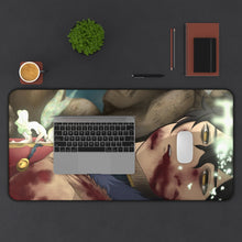 Load image into Gallery viewer, Black Clover Yuno Mouse Pad (Desk Mat) With Laptop