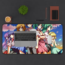Load image into Gallery viewer, When They Cry Mouse Pad (Desk Mat) With Laptop