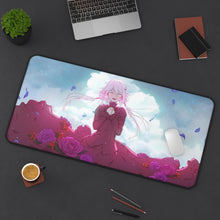 Load image into Gallery viewer, Guilty Crown Inori Yuzuriha Mouse Pad (Desk Mat) On Desk