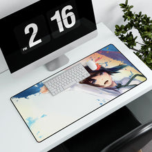 Load image into Gallery viewer, Anime Girl Mouse Pad (Desk Mat) With Laptop