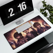 Load image into Gallery viewer, Eren, Mikasa and Armin become zombies Mouse Pad (Desk Mat)