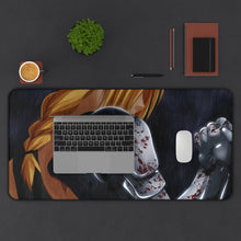 Load image into Gallery viewer, Anime FullMetal Alchemist Mouse Pad (Desk Mat) With Laptop