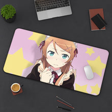 Load image into Gallery viewer, Oreimo Kirino Kousaka Mouse Pad (Desk Mat) On Desk