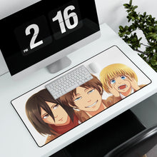 Load image into Gallery viewer, Anime Attack On Titan Mouse Pad (Desk Mat)