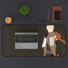 Load image into Gallery viewer, Spice And Wolf Mouse Pad (Desk Mat) With Laptop
