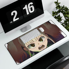 Load image into Gallery viewer, Mieruko-chan Mouse Pad (Desk Mat) With Laptop