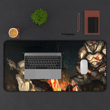 Load image into Gallery viewer, Goblin Slayer Goblin Slayer, Priestess Mouse Pad (Desk Mat) With Laptop