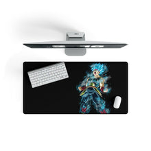Load image into Gallery viewer, Bardock Super Saiyan Blue Mouse Pad (Desk Mat) On Desk