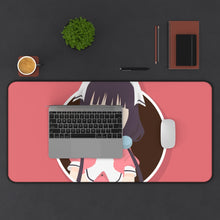 Load image into Gallery viewer, Blend S Maika Sakuranomiya Mouse Pad (Desk Mat) With Laptop