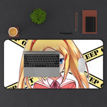 Load image into Gallery viewer, The World God Only Knows Mio Aoyama Mouse Pad (Desk Mat) With Laptop