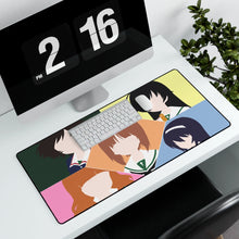 Load image into Gallery viewer, Girls und Panzer Mouse Pad (Desk Mat) With Laptop