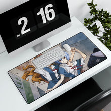 Load image into Gallery viewer, Anime Neon Genesis Evangelion Mouse Pad (Desk Mat) With Laptop