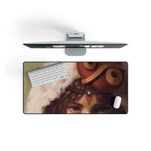 Load image into Gallery viewer, Princess Mononoke Mouse Pad (Desk Mat) On Desk