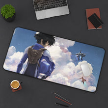 Load image into Gallery viewer, Anime Gundam Mouse Pad (Desk Mat) On Desk