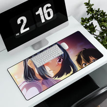 Load image into Gallery viewer, Love and Lies Mouse Pad (Desk Mat) With Laptop