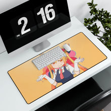 Load image into Gallery viewer, Wallpaper kobayashi-san chi no maid dragon (Tohru) Mouse Pad (Desk Mat) With Laptop