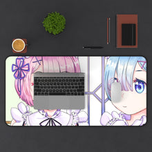 Load image into Gallery viewer, Re:ZERO -Starting Life In Another World- Mouse Pad (Desk Mat) With Laptop