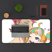 Load image into Gallery viewer, Kiznaiver Niko Niiyama, Hajime Tenga Mouse Pad (Desk Mat) With Laptop