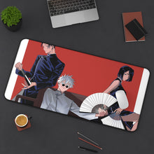 Load image into Gallery viewer, Satoru Gojo Shoko Ieiri Mouse Pad (Desk Mat) With Laptop