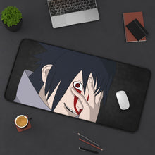 Load image into Gallery viewer, Naruto - Sasuke Uchiha Mouse Pad (Desk Mat) On Desk