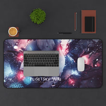 Load image into Gallery viewer, Yuri!!! On Ice Yuri Plisetsky Mouse Pad (Desk Mat) With Laptop
